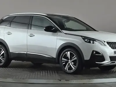 Used Peugeot 3008 GT-line 131 HP (96 kW) 2019 White SUV