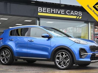 Begagnad Kia Sportage GT-Line 136 HK (100 kW) 2020 Blå SUV