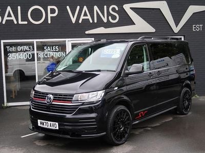 Used VW T6.1 Startline 150 HP (110 kW) 2021 Black Van