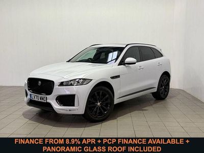 Begagnad Jaguar F-Pace Chequered Flag 250 HK (183 kW) 2020 Vit SUV