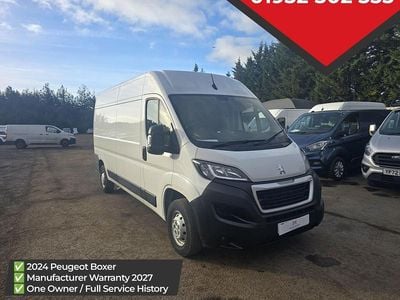 White Used 2024 Peugeot Boxer Premium Van | £18,873 (Good price)