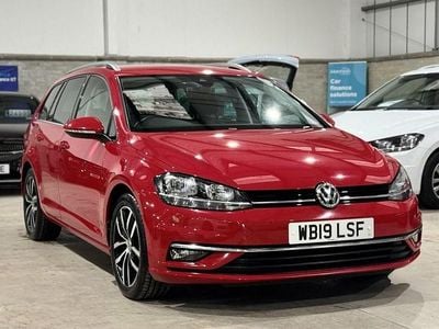 Red Used 2019 VW Golf VII GT Estate | £12,995 (Fair price)