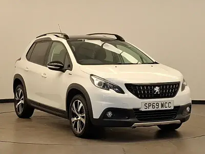 Used Peugeot 2008 GT-line 102 HP (75 kW) 2019 White SUV