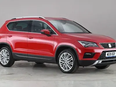 Używany Seat Ateca XCELLENCE 150 KM (110 kW) 2019 Czerwony SUV
