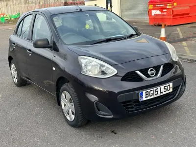 Używany Nissan Micra Visia 2015 Czarny Hatchback