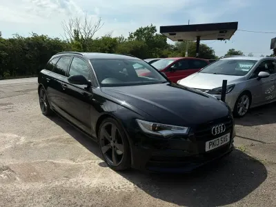 Used Audi A6 Black Edition 204 HP (150 kW) 2013 Black Estate