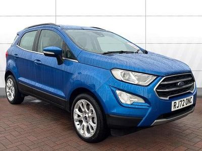 Blue Used 2022 Ford Ecosport Titanium SUV | £11,863 (Fair price)