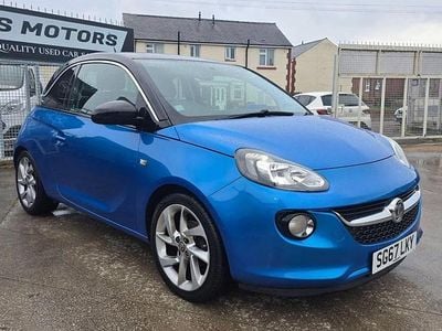 Used Vauxhall Adam Slam 100 HP (73 kW) 2017 Blue Hatchback
