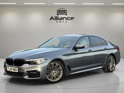 Used BMW 530e M Sport 2018 Blue Sedan