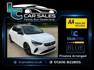 Used Vauxhall Corsa Edition 75 HP (55 kW) 2022 White Hatchback