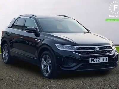 Usado VW T-Roc R-line 150 HP (110 kW) 2023 Preto SUV