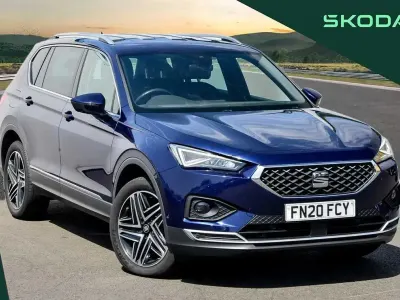 Used Seat Tarraco 4Drive 187 HP (137 kW) 2020 Blue SUV
