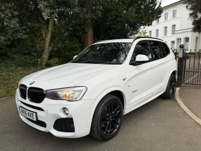 Used BMW X3 M Sport 190 HP (139 kW) 2016 White SUV