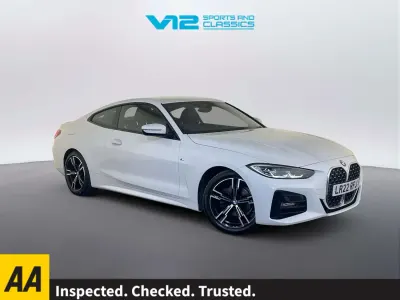 Usado BMW 420 M Sport 184 CV (135 kW) 2022 Blanco Coupe