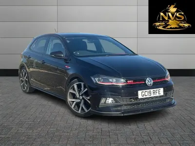 Used VW Polo GTI 200 HP (147 kW) 2019 Black Hatchback