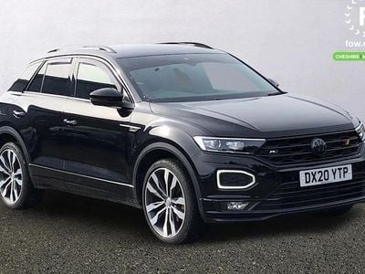 Used VW T-Roc R-line 150 HP (110 kW) 2020 Black SUV