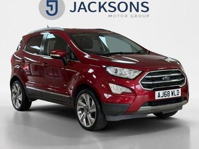 Used Ford Ecosport Titanium 125 HP (91 kW) 2019 Red SUV