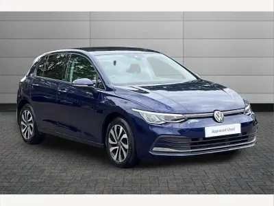 Used VW Golf VIII Edition 150 HP (110 kW) 2022 Blue Hatchback
