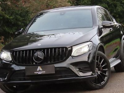 Black Used 2017 Mercedes GLC250 AMG line Coupe | £18,494 (Good price)