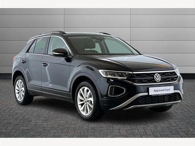 Black Used 2025 VW T-Roc Match SUV | £23,190 (Fair price)