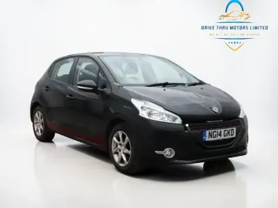 Used Peugeot 208 Active 82 HP (60 kW) 2014 Black Hatchback