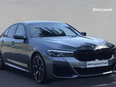 Used BMW 520 M Sport 187 HP (137 kW) 2022 Blue Sedan
