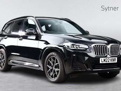 Used BMW X3 M Sport 181 HP (133 kW) 2022 Black SUV
