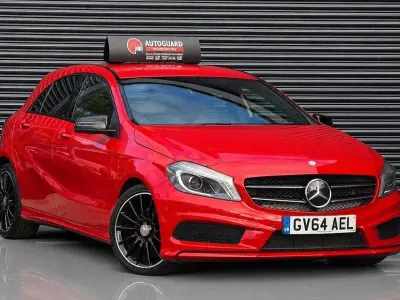Used Mercedes A200 AMG 134 HP (98 kW) 2015 Red Hatchback