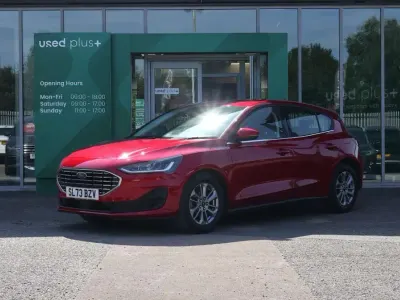 Used Ford Focus Titanium 2023 Red Hatchback