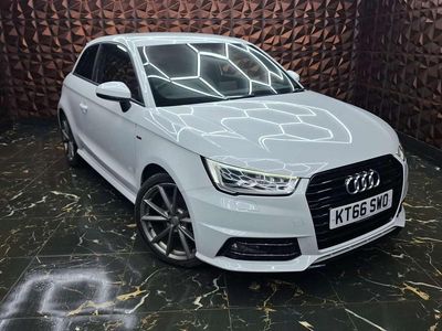 Used Audi A1 Black Edition 116 HP (85 kW) 2017 White Hatchback