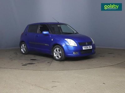 Used Suzuki Swift GLX 101 HP (74 kW) 2006 Blue Hatchback