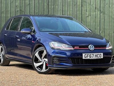 Used VW Golf VII GTI 245 HP (180 kW) 2017 Blue Hatchback