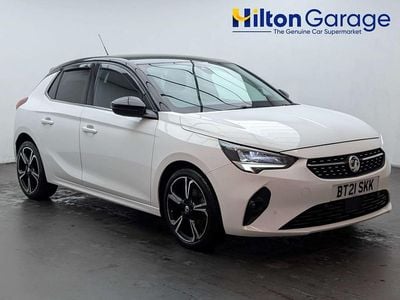 Used Vauxhall Corsa Elite 102 HP (75 kW) 2021 White Hatchback