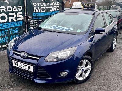 Used Ford Focus Zetec 2012 Blue Hatchback