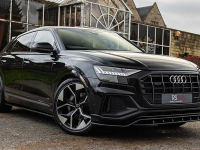 Black Used 2022 Audi Q8 S-Line SUV | £44,990 (Expensive)