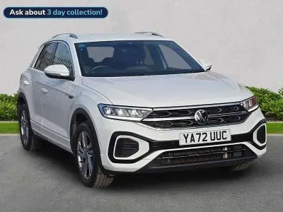 Used VW T-Roc R-line 150 HP (110 kW) 2023 White SUV