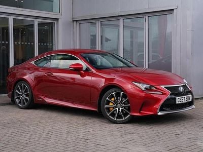 Used Lexus RC300h 220 HP (161 kW) 2017 Red Coupe