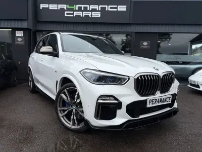 Used BMW X5 Sport Line 400 HP (294 kW) 2019 White SUV