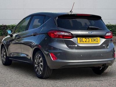 Usado Ford Fiesta Titanium 2023 Cinzento Citadino