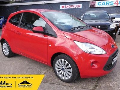 Used Ford Ka Zetec 69 HP (50 kW) 2013 Red Hatchback