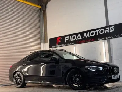 Used Mercedes CLA180 AMG Line Premium Plus 136 HP (100 kW) 2022 Black Sedan