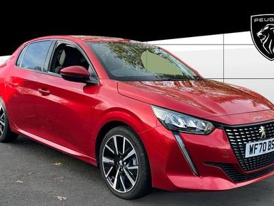 Red Used 2020 Peugeot 208 Allure Hatchback | £11,941 (Fair price)