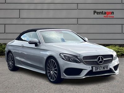 used Mercedes C220 C Class Cabriolet Amg Line2.1Amg Line Cabriolet 2dr Diesel G Tronic Plus Euro 6 (s/s) (170 Ps) - DF17NFR