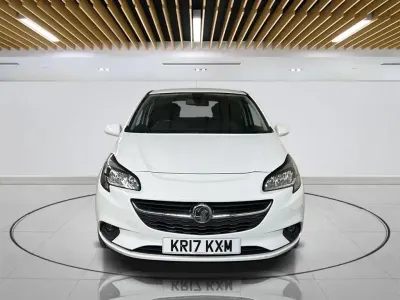 Used Vauxhall Corsa 75 HP (55 kW) 2017 White Hatchback