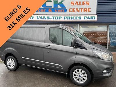 Used Ford Transit Custom Limited 130 HP (95 kW) 2020 Grey Van