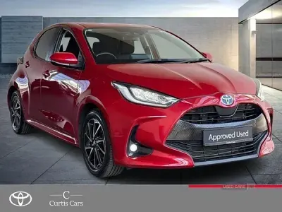 Used Toyota Yaris Design 2023 Red Hatchback