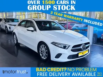 Begagnad Mercedes A180 Executive 136 HK (100 kW) 2020 Vit Halvkombi