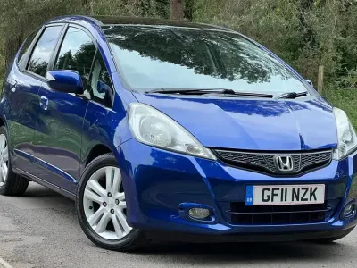 Używany Honda Jazz EX-L 2011 Niebieski Hatchback