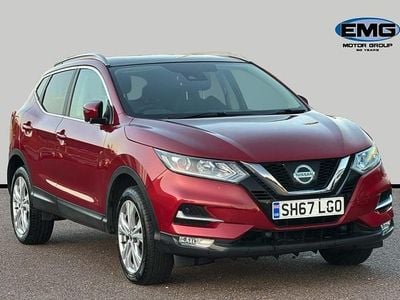Red Used 2018 Nissan Qashqai N-Connecta SUV | £7,890 (Good price)