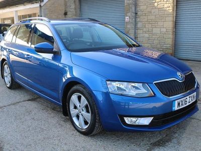 Used Skoda Octavia GreenLine 110 HP (80 kW) 2016 Blue Hatchback